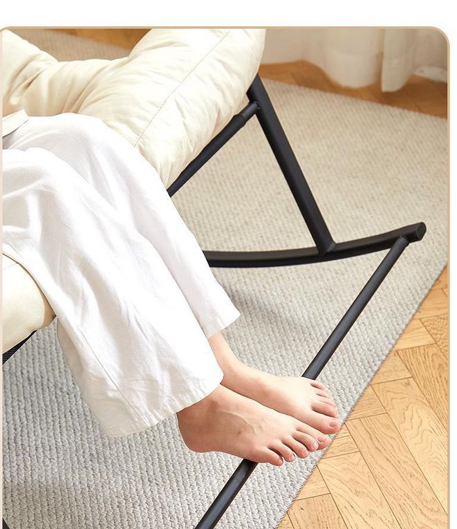 ZS - Simple and stylish single rocking chair that can sleep or lie down