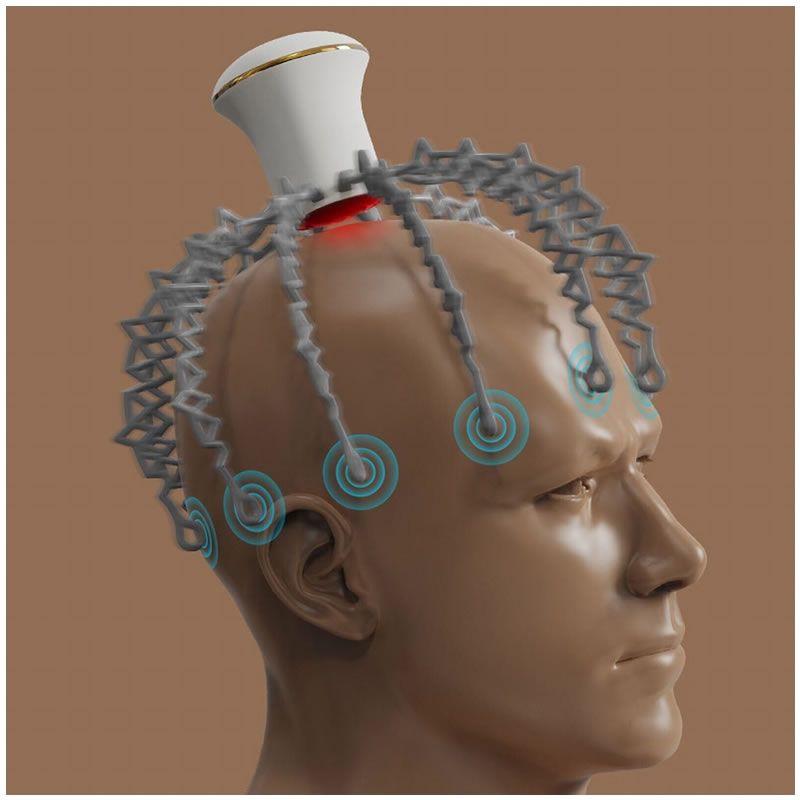 ZS - Rechargeable Head and Scalp Massager