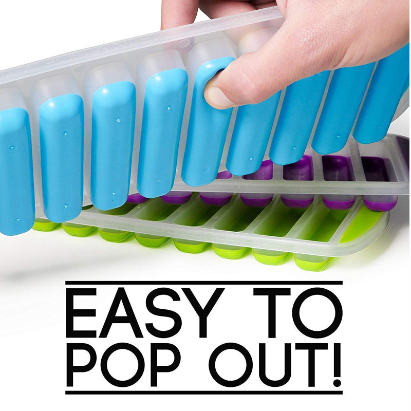 ZS - Narrow Silicone Ice Stick Cube Tray