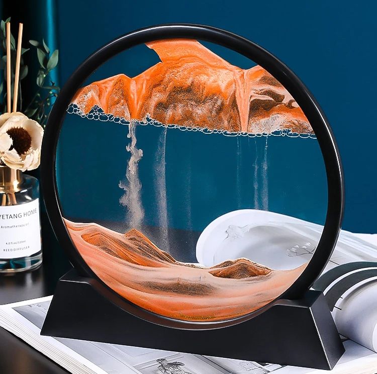 ZS - 3D Dynamic Moving Sand Art 26CM