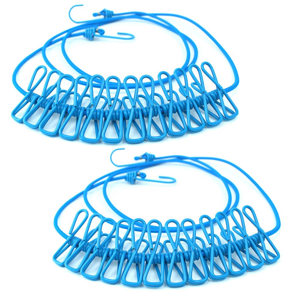 ZS - Camping Home Laundry Line Elastic Clothesline