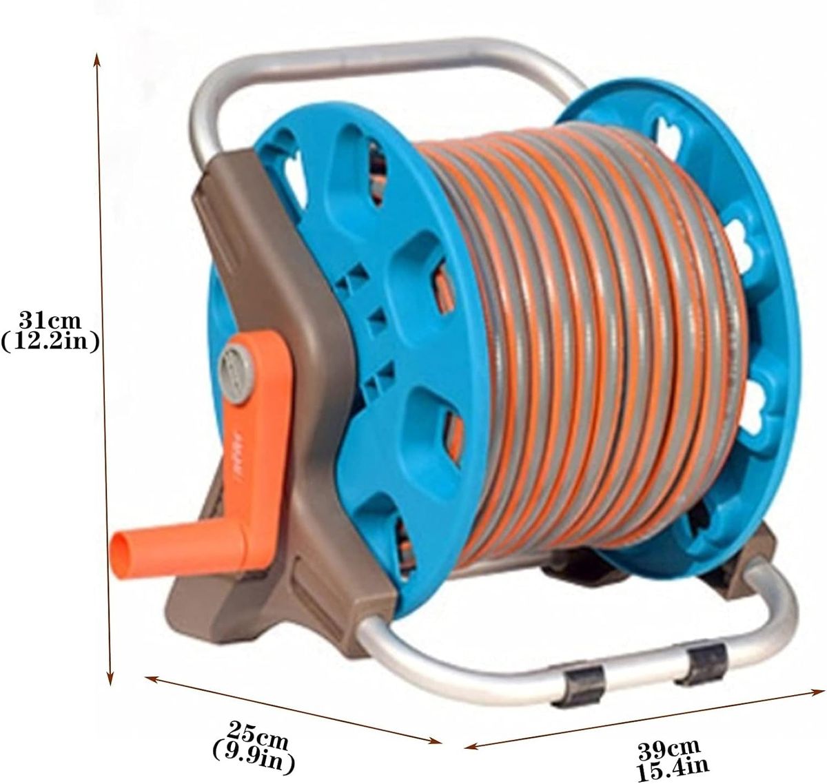 ZS - Portable Hose Pipe Reel Classic Hose Reel Set Including Hose Reel