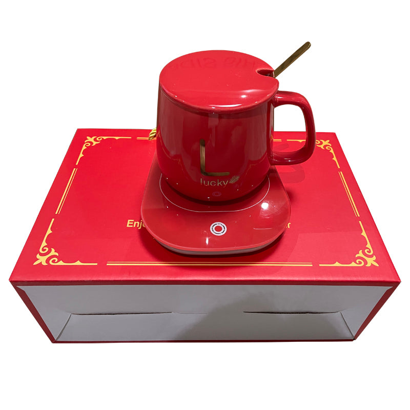 ZS - Ceramic Coffee Cup with Heating Pad