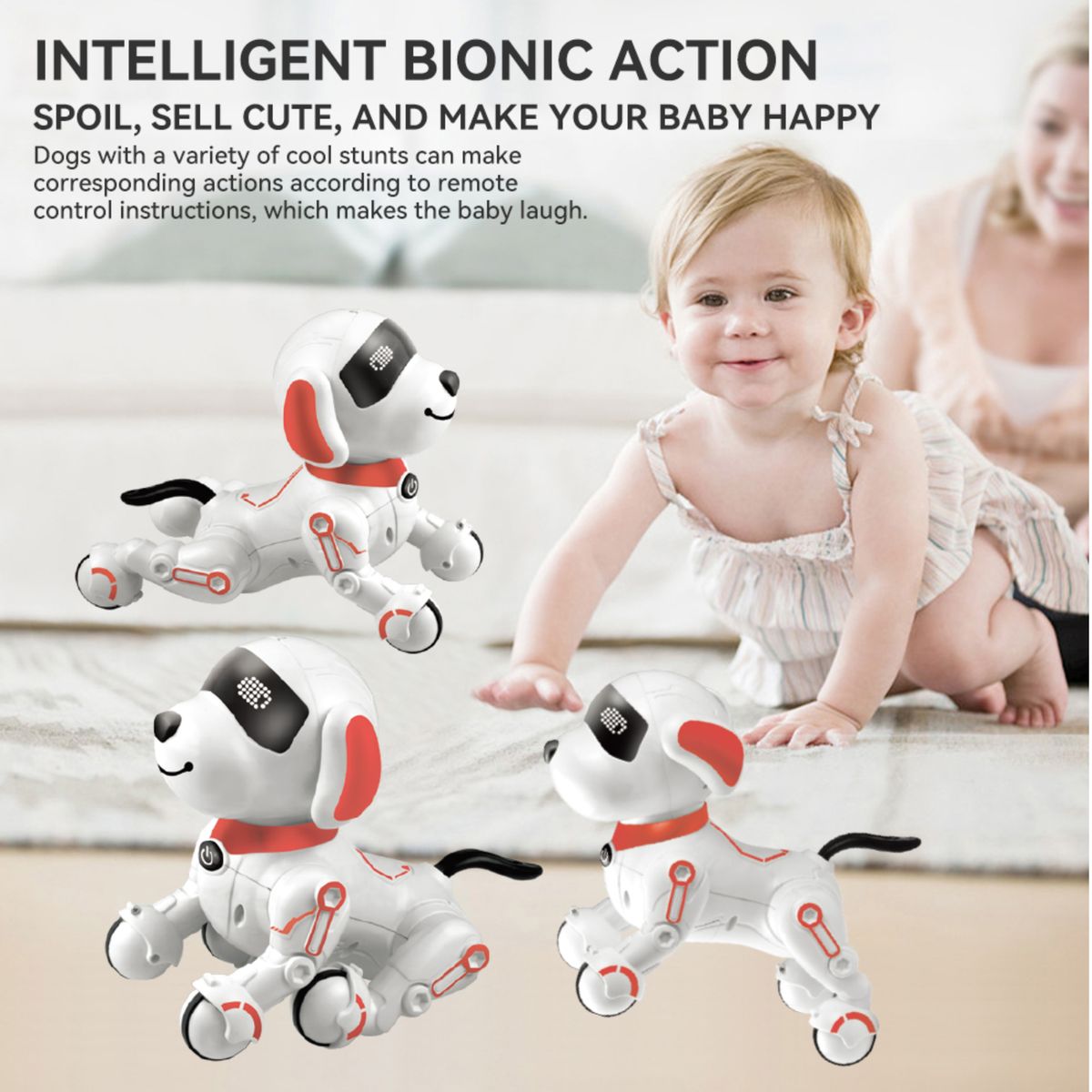 ZS - Becky the Intelligent Robot Dog - Dog with Remote Control