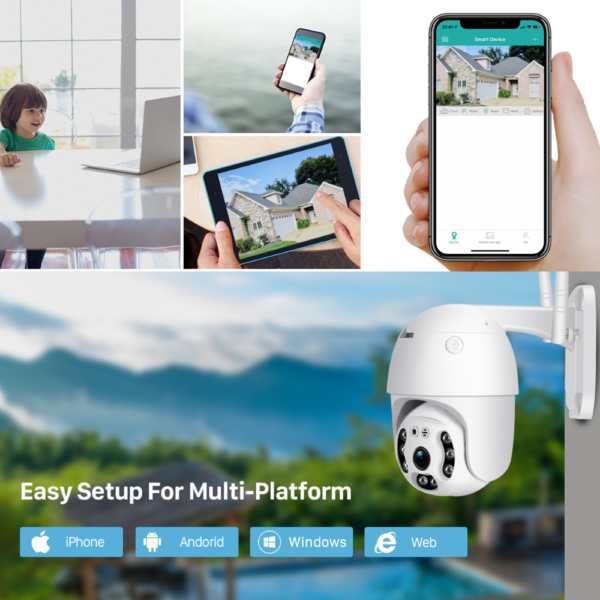 ZS - IP HD 360 Wifi Camera With ICSee App