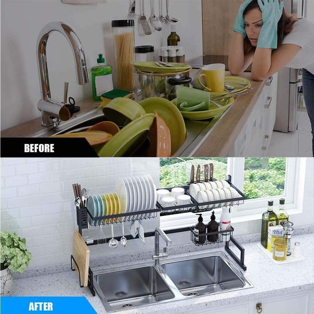 ZS - 85CM Over the Sink Dish Rack