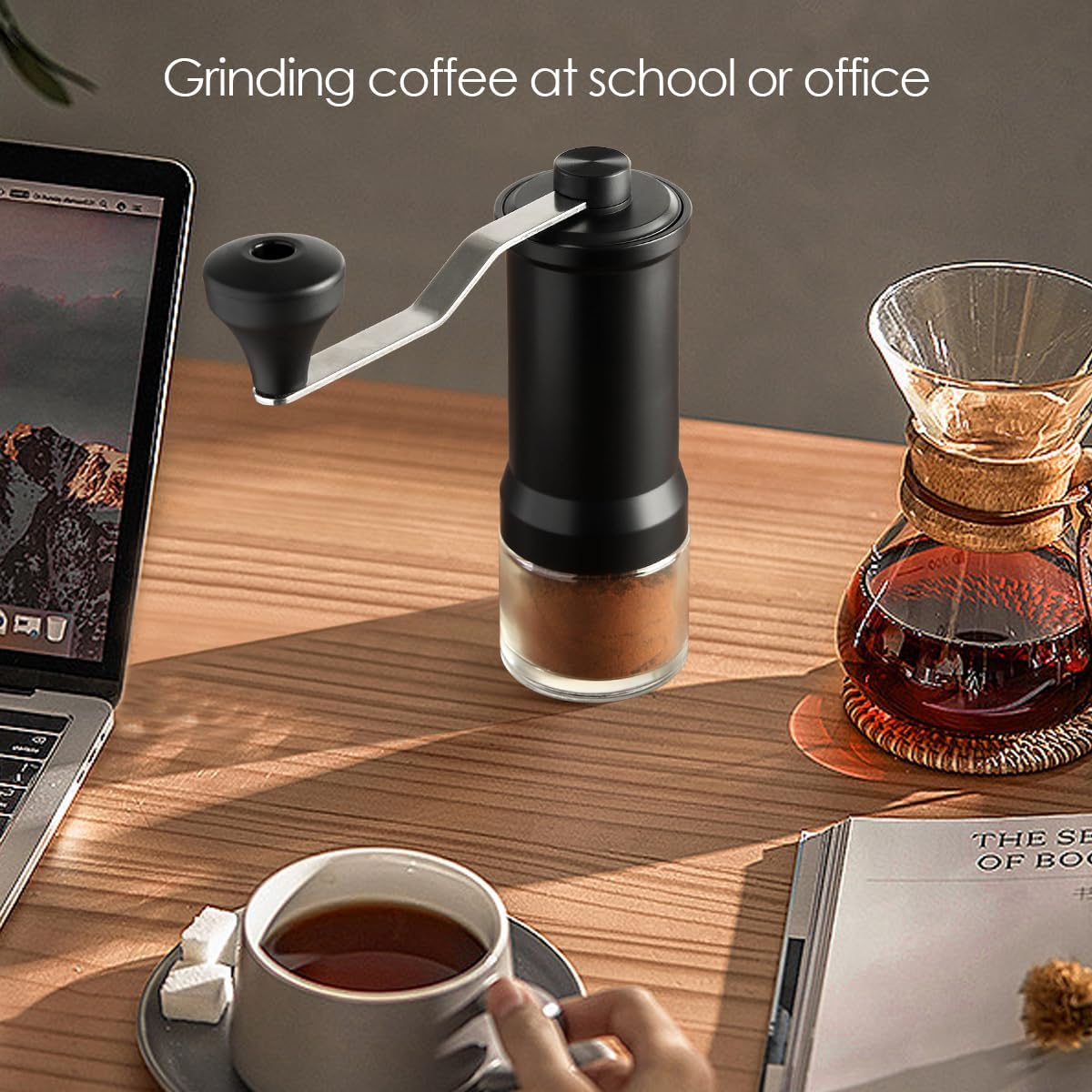 ZS - Hand Cracked Manual Coffee Grinder