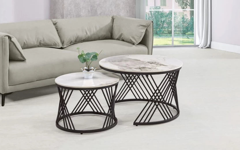 ZS - Stylish and Space-Saving Nesting Coffee Tables
