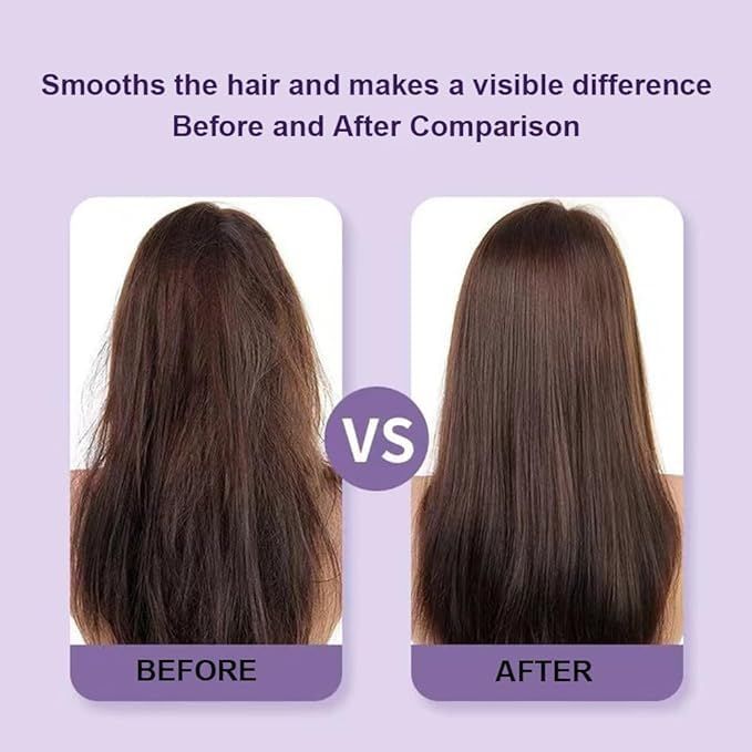 ZS - Portable Rechargeable Travel Heat Comb Hair Straightener