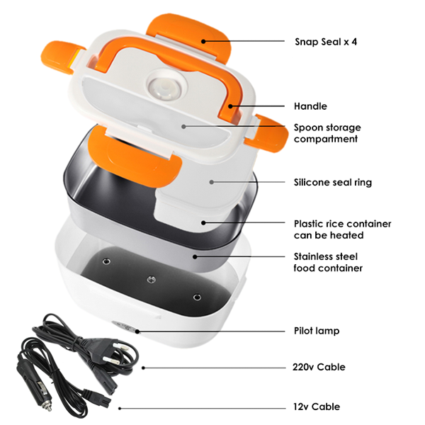 ZS - Dual Power Electric Lunch Box