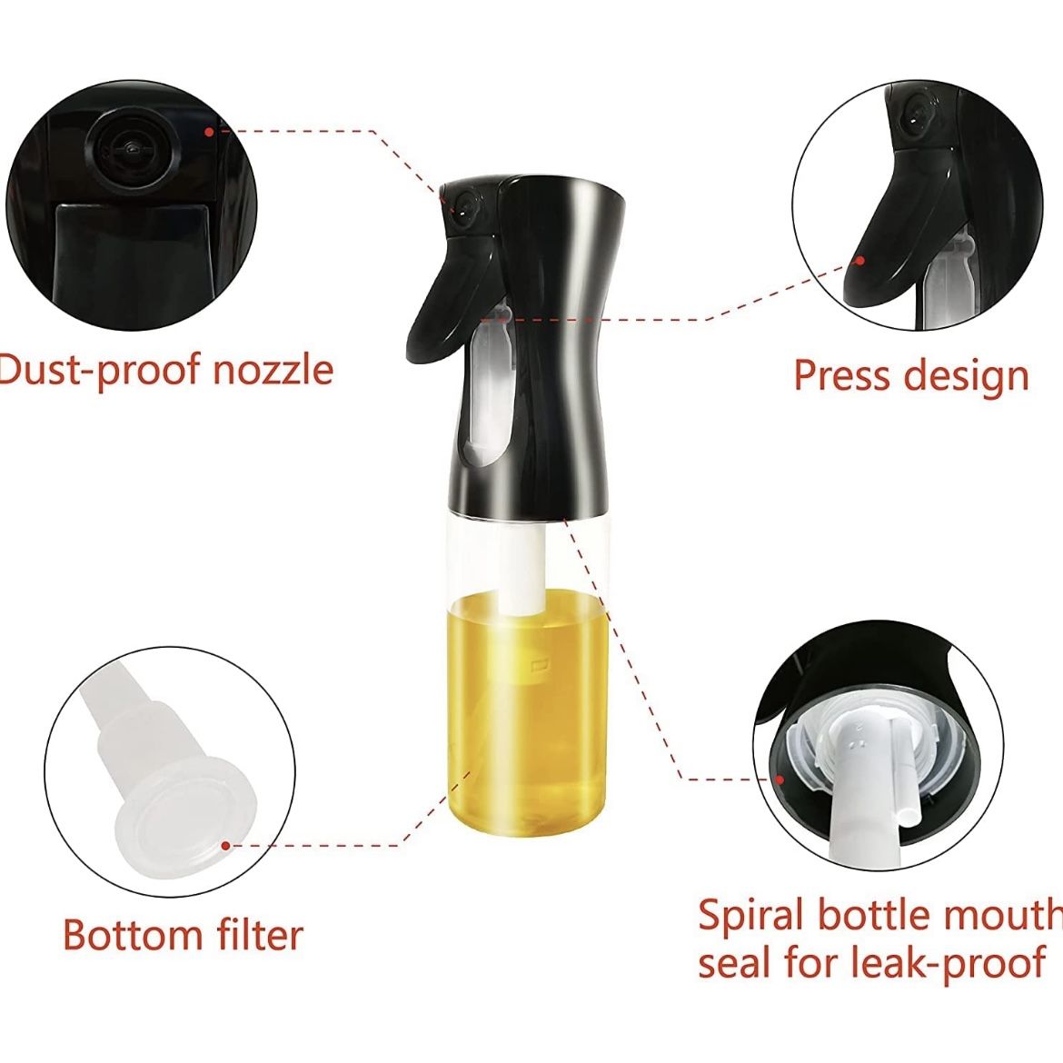 ZS - Oil Spray Bottle 200ml