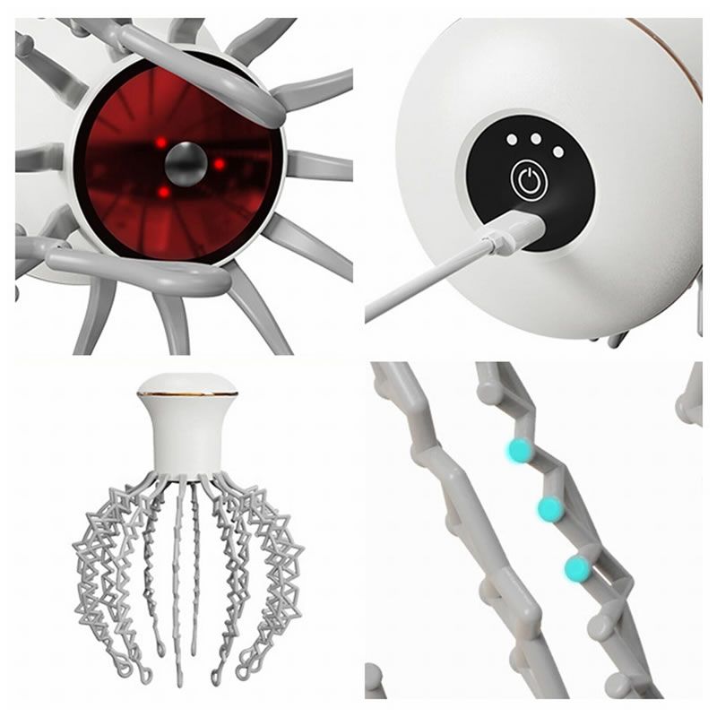 ZS - Rechargeable Head and Scalp Massager