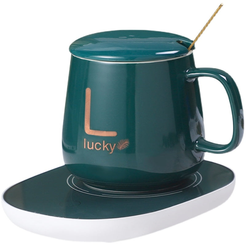 ZS - Ceramic Coffee Cup with Heating Pad