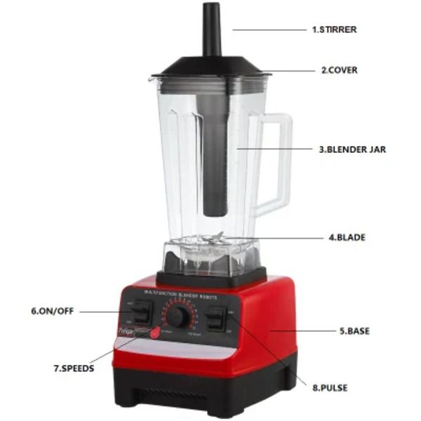 ZS - Silver Crest Robot Blender + Coffee Grinder
