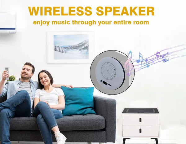 ZS - SMART SIDE TABLE WITH WIRELESS CHARGING STATION Nightstand