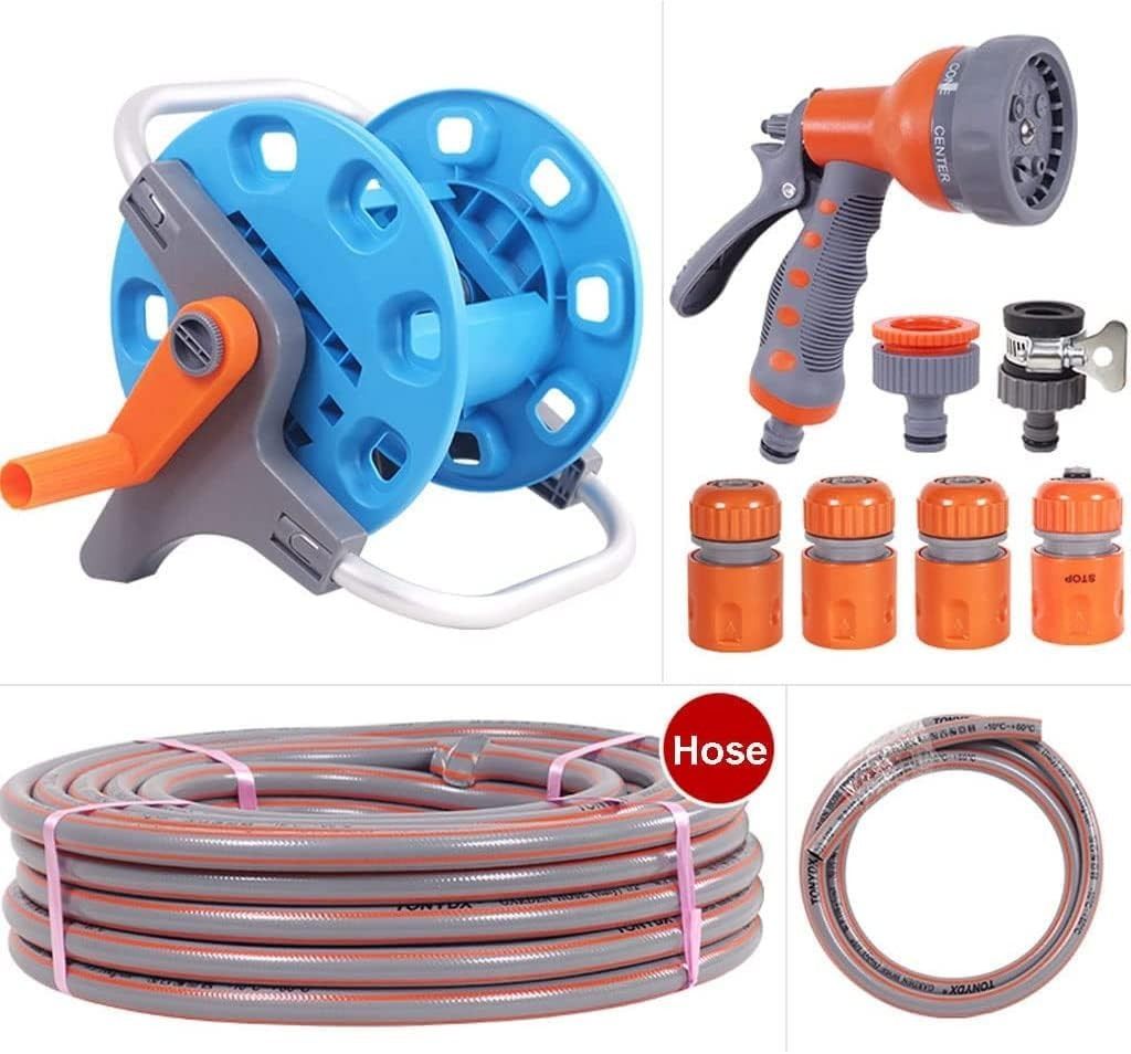ZS - Portable Hose Pipe Reel Classic Hose Reel Set Including Hose Reel
