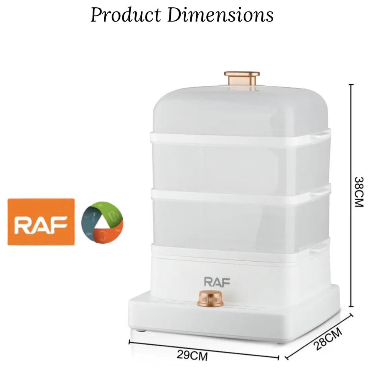 ZS - RAF Electrci Food Steamer 3 - Tier