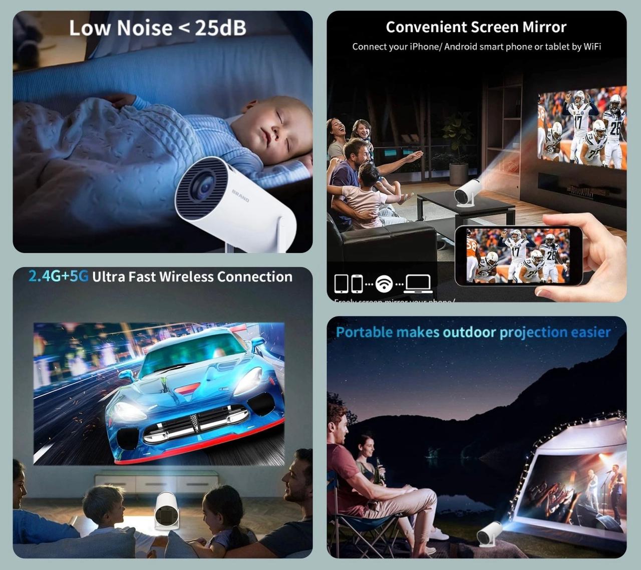 ZS - 4K ULTRA HD PROJECTOR WITH REMOTE
