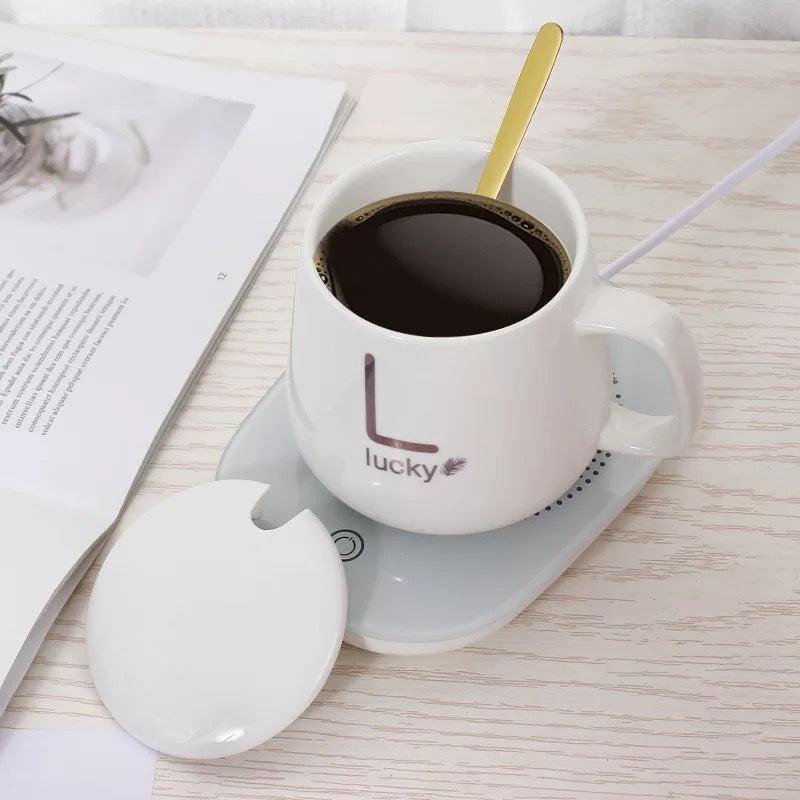 ZS - Ceramic Coffee Cup with Heating Pad