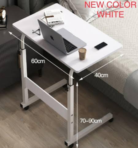 ZS - Portable Laptop Desk With Adjustable Stand & Wheels