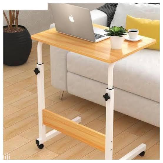 ZS - Portable Laptop Desk With Adjustable Stand & Wheels