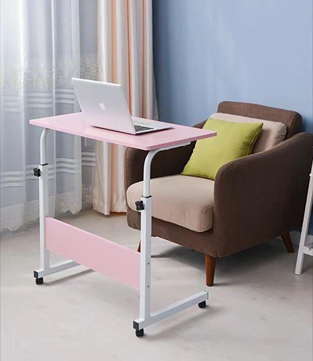 ZS - Portable Laptop Desk With Adjustable Stand & Wheels