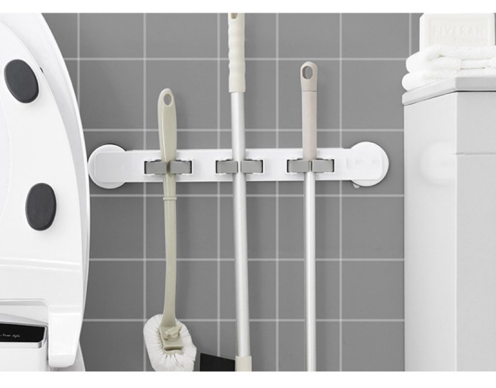 ZS - Triple Broom/Mop Holder