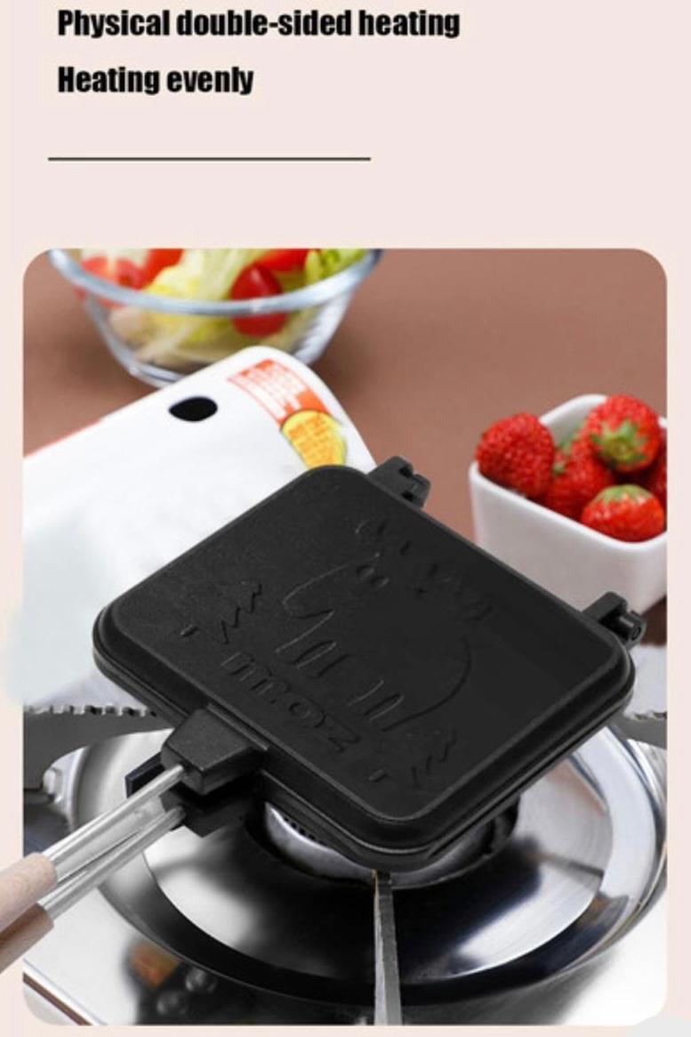 ZS - Sandwich Maker With Cool Touch Handle