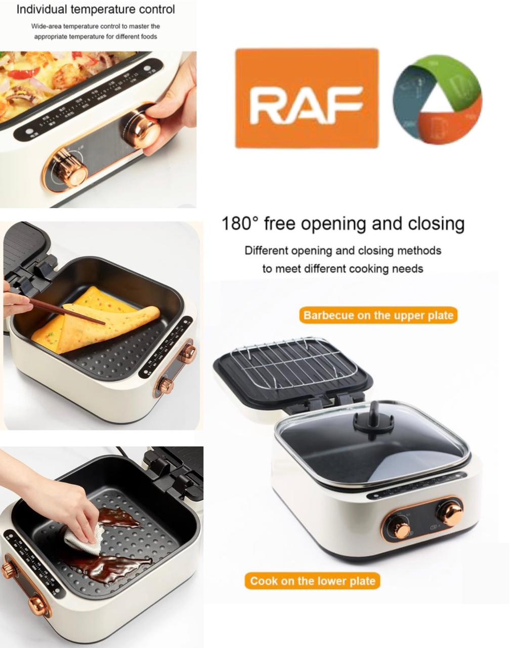 ZS - RAF - 3 in 1 Hot Pot Grill