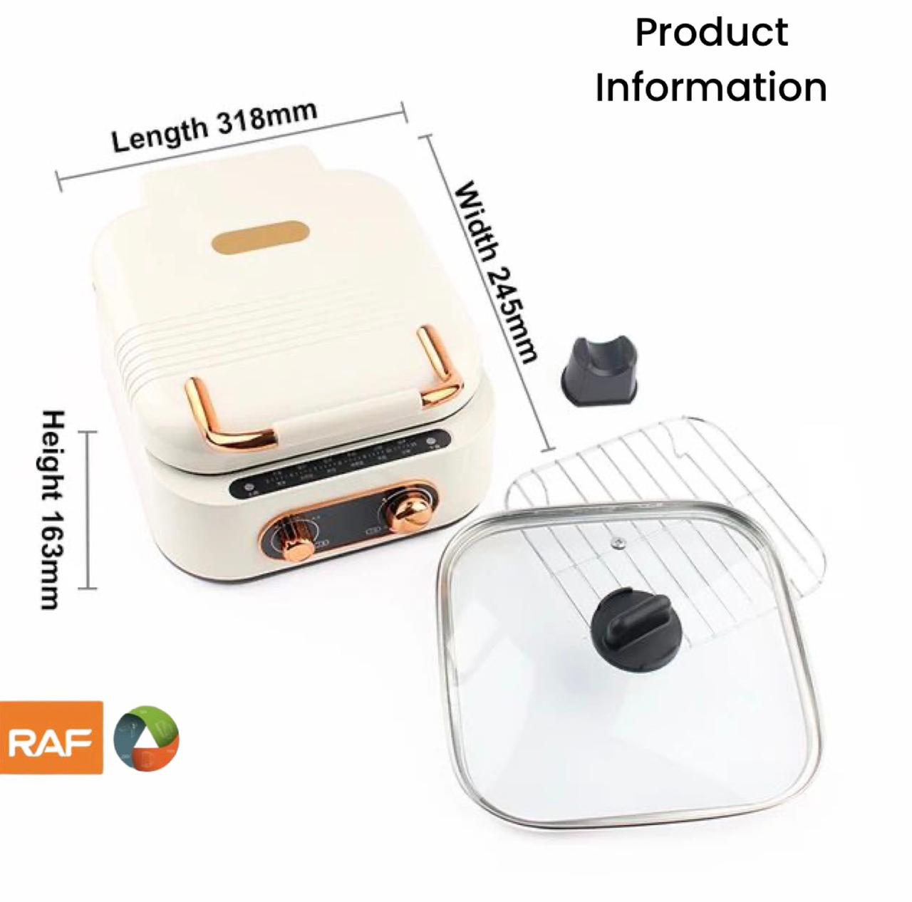ZS - RAF - 3 in 1 Hot Pot Grill