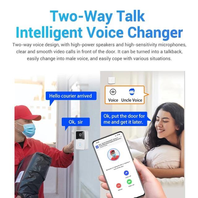ZS - Video Doorbell Wireless