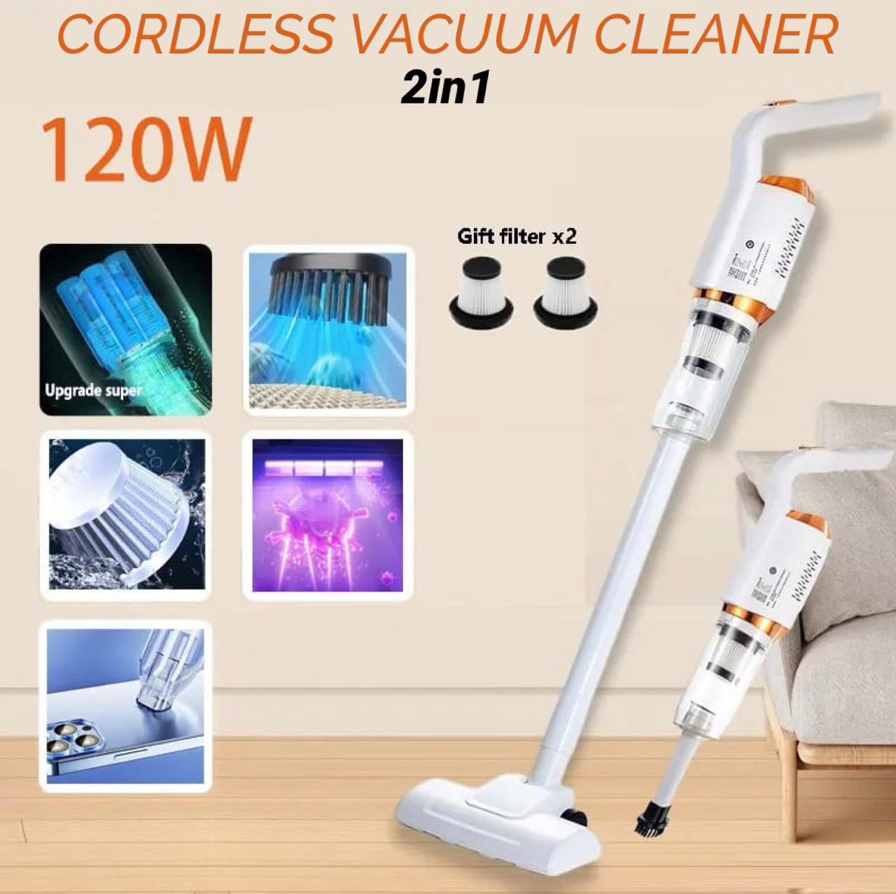 ZS - 2 in 1 CORDLESS VACUUM CLEANER