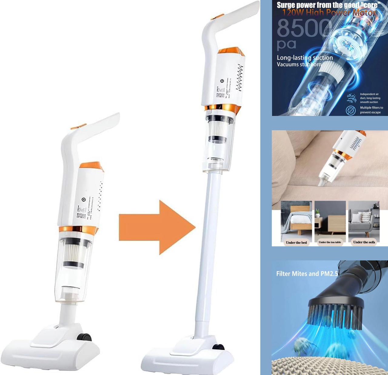 ZS - 2 in 1 CORDLESS VACUUM CLEANER