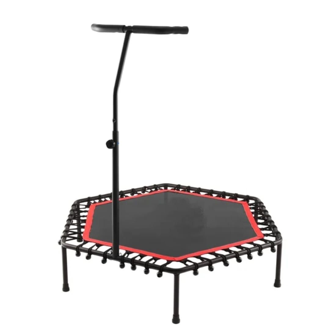 ZS -48 Inch Fitness Trampoline/Rebounder with Adjustable Handle