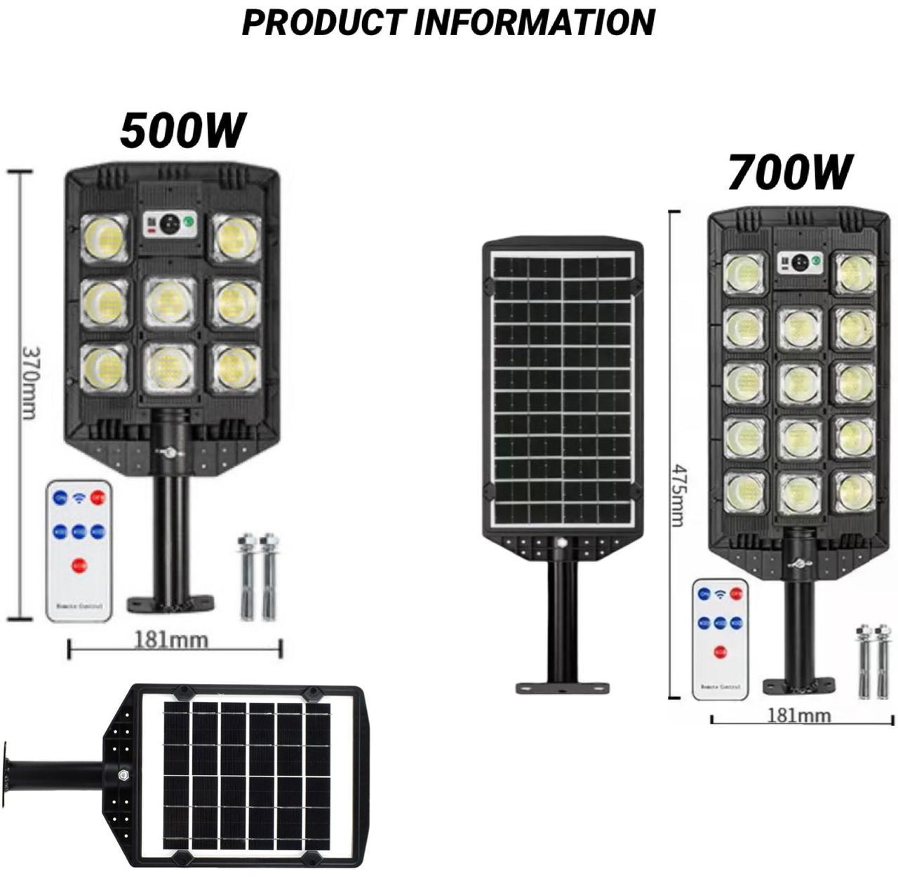 ZS - Solar Induction Flood Light Street Lamp