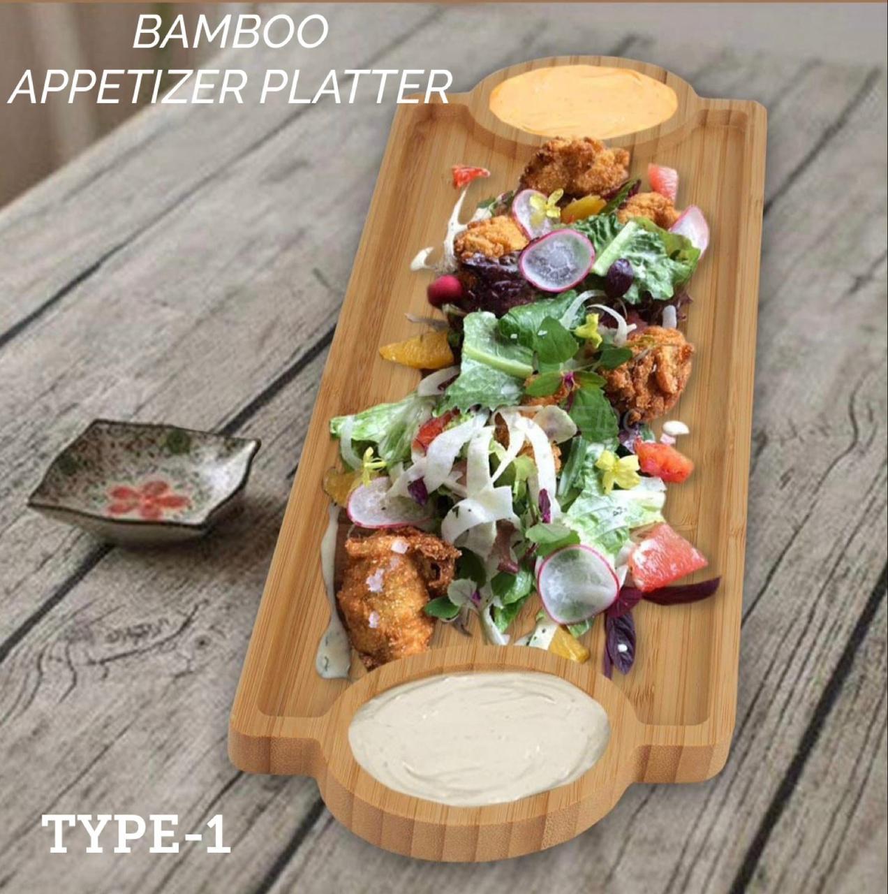 ZS - Bamboo Appetizer Platter
