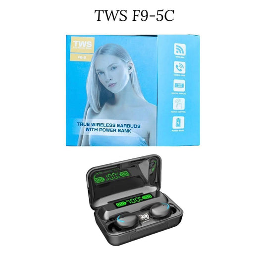 ZS - Wireless Earbuds With Power Bank F9-5C
