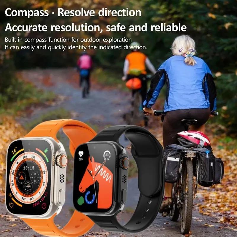 ZS - ULTRA-8 SMART WATCH + 7 STRAPS