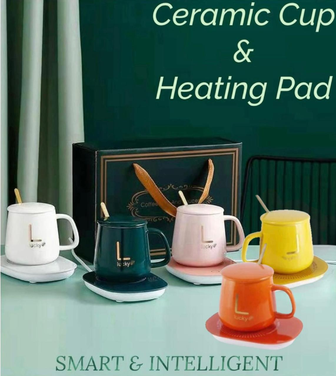 ZS - Ceramic Coffee Cup with Heating Pad