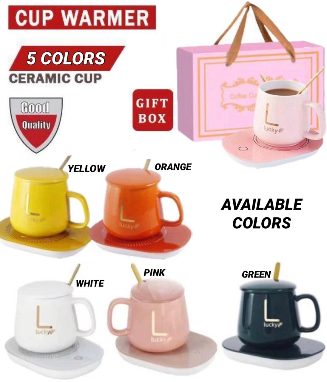 ZS - Ceramic Coffee Cup with Heating Pad