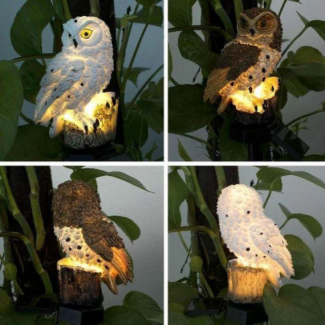 ZS - Bird Statue Solar Light - Owl