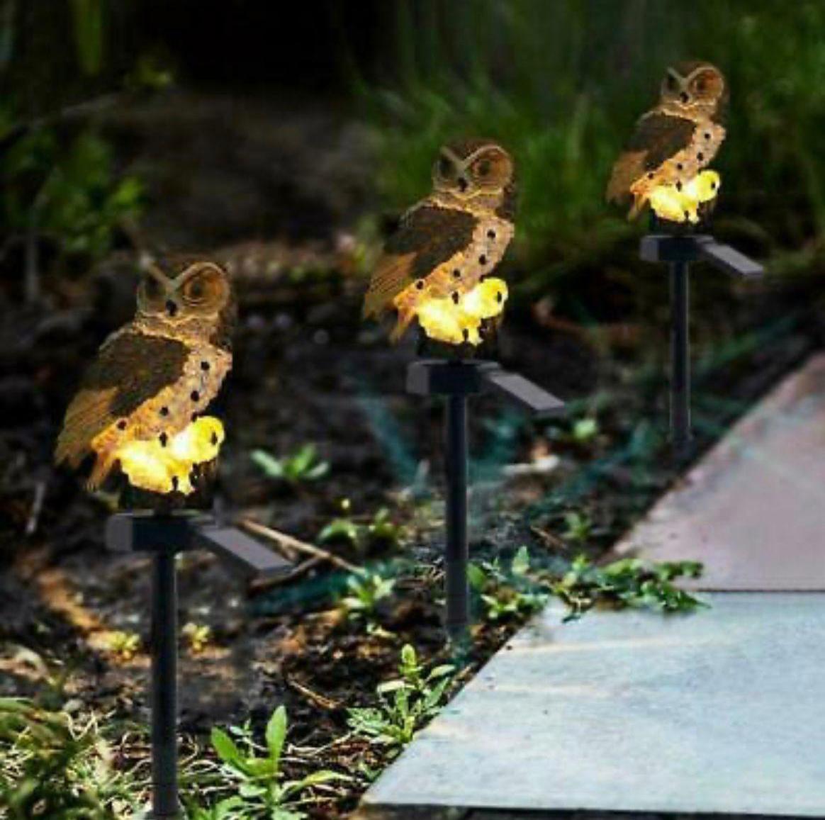 ZS - Bird Statue Solar Light - Owl