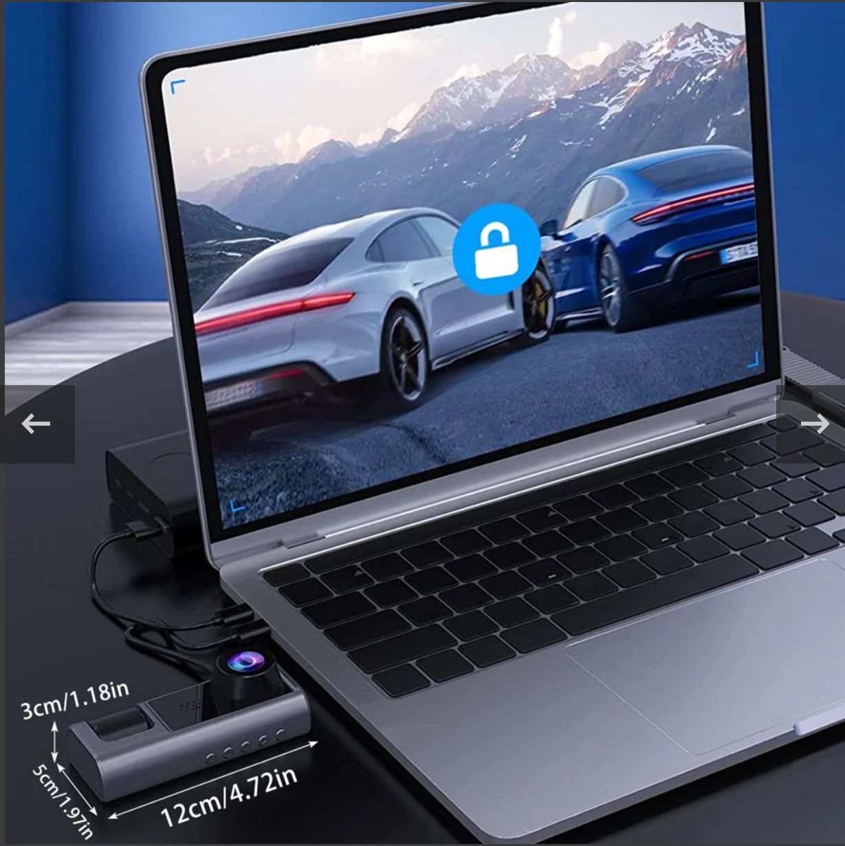 ZS - Dual Lens Dash Blackbox DVR
