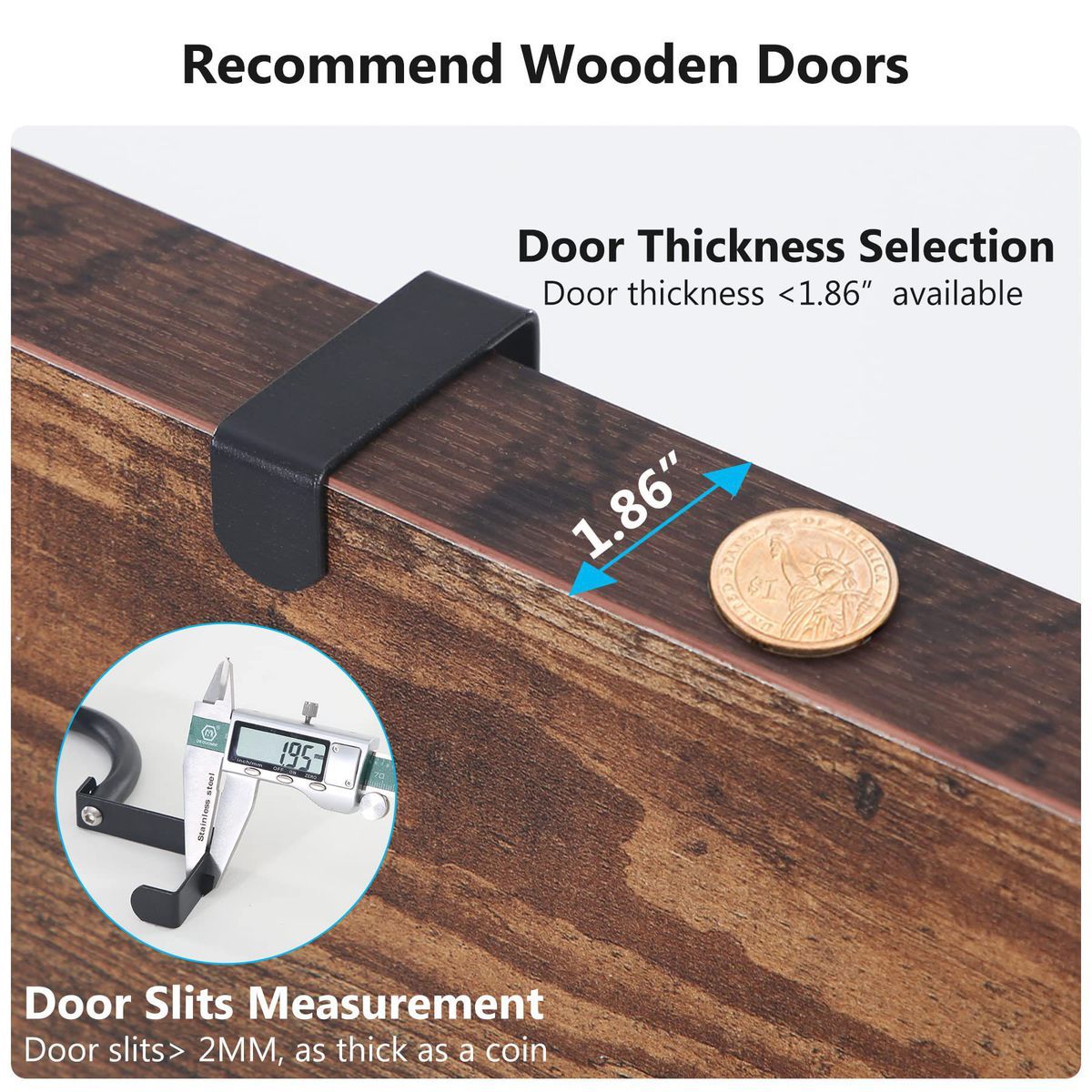 ZS - 6 Shelf - Door Hanging Organiser - Door