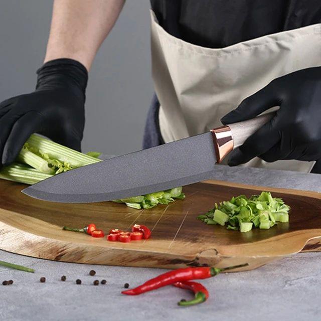 ZS - All in one Pro 7pcs Knife Set with Sharpener