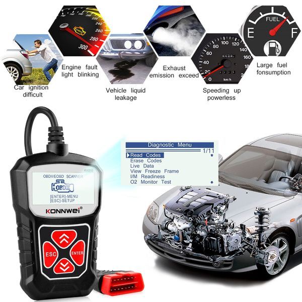 ZS - KONWEI KW310 Diagnostic Scan Tool