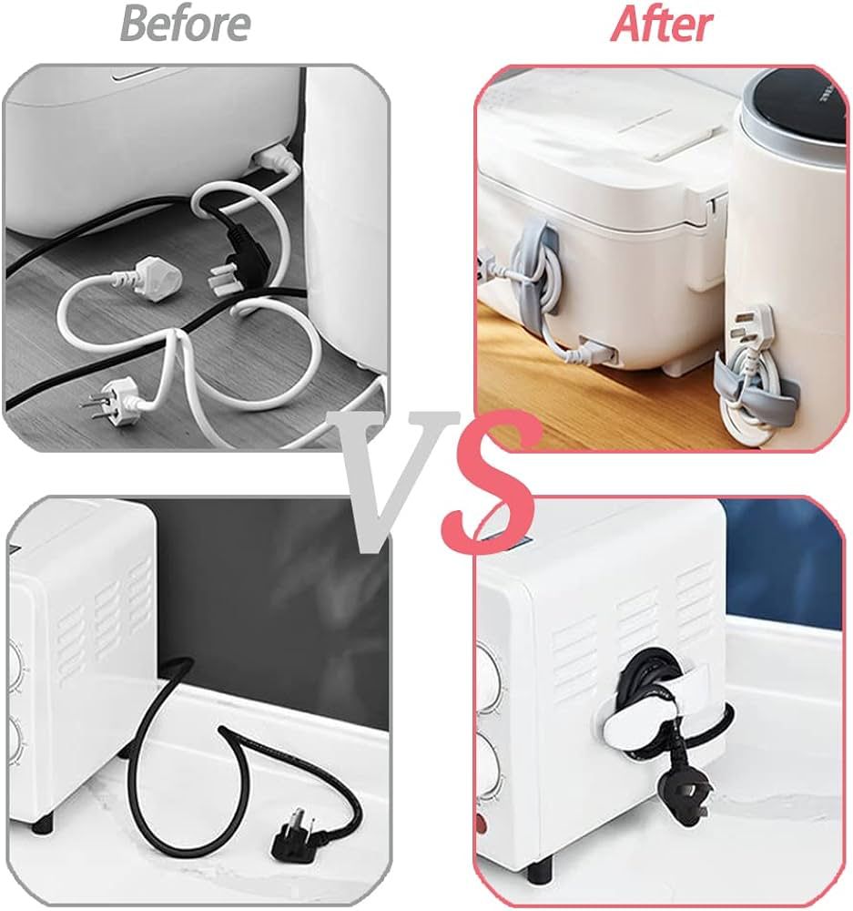 ZS - Cable Organiser for Kitchen Appliances pack of 6