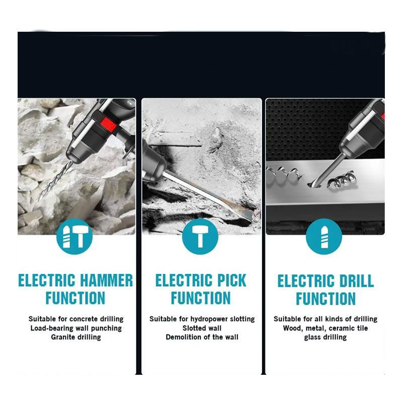ZS - 21V 3 in 1 Cordless Multi Functional Power Tools Set
