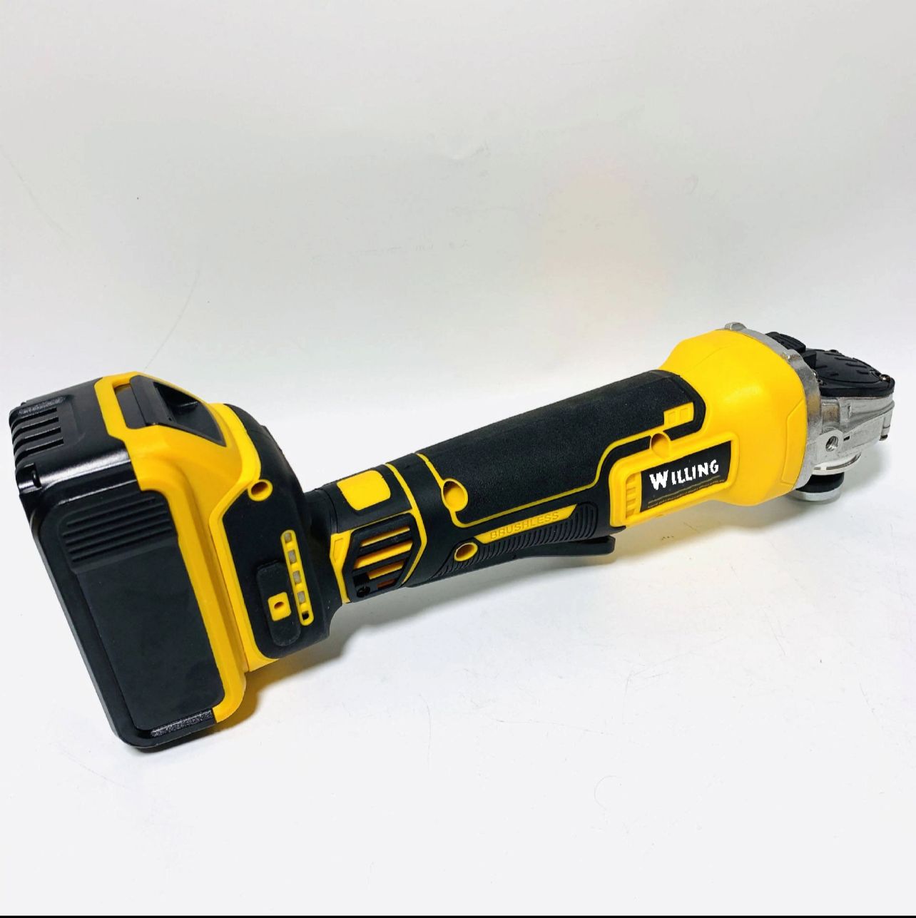 ZS - 2 in 1 Cordless 21V Power Tool Set - 1/4 Inch Impact Wrench + Angle Grinder