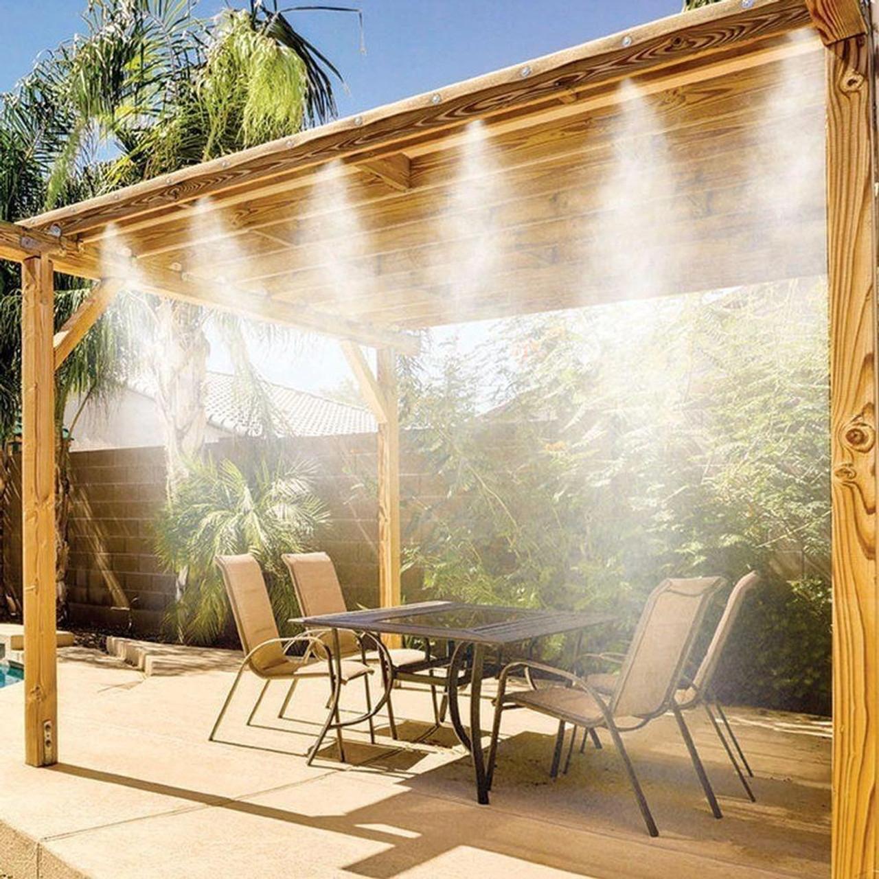 ZS - Patio Mist Cooling Kit Cools Air Up To 30 Degree